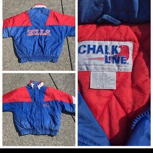 Vibtage chalkline buffalo bills jacket